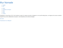 Tablet Screenshot of murnomade.com
